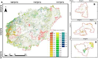 The Temporal-Based Forest Disturbance Monitoring Analysis: A Case Study of Nature Reserves of Hainan Island of China From 1987 to 2020